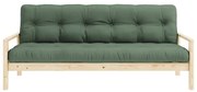Canapea verde extensibilă 205 cm Knob – Karup Design
