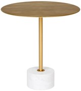 Măsuță auxiliară rotundă din metal ø 51 cm Lecco – House Nordic