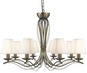 Candelabru stil clasic cu 8 brate Andretti alama antic 9828-8AB SRT