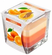 Lumânare în sticlă Rainbow Orange, 170 g