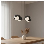 Lustră pe cablu BOOM, 4x G9/8W/230V, neagră