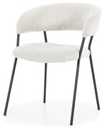 Scaun tapitat Luka bej