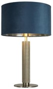Veioza/Lampa de masa design decorativ London argintiu/teal