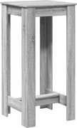 vidaXL Masă bar, gri sonoma, 51x50x103,5 cm, lemn prelucrat
