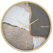 Ceas decorativ multicolor din metal, ∅ 60 cm, Art Mix Mauro Ferretti