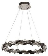 Lustră LED dimabilă pe cablu LED/40W/230V 3000-6500K crom + telecomandă