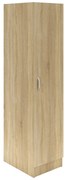 Dulap Remi, O Usa, cu polite, Stejar Sonoma, 40 x 51 x 170 cm