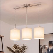 Brilagi - Pendul LED pe cablu NUBILA 3xE27/60W/230V crem