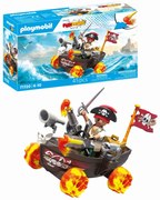 JUCARIE DE ROL CURSA CU BARCA PIRATILOR - PLAYMOBIL ACTION HEROES (PM71720)