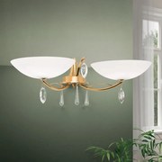 Aplica de perete OPALDESIGN, auriu mat