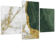 Tablou - Marmură verde N⁰3 (90x60 cm)