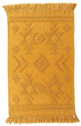 Covor galben ocru lavabil 60x90 cm Cilaos – douceur d'intérieur