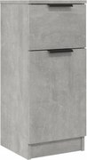 vidaXL Dulap, gri beton, 30x30x70 cm, lemn compozit
