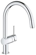 Grohe Minta Baterie chiuveta bucatarie monocomanda cu dus extractibil, pipa C, crom