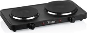 Plita electrica Dubla Zilan ZLN2181 Negru, 2500W, termostat reglabil, protectie impotriva supraincalzirii