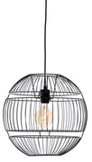 Lampă modernă suspendată neagră 38 cm - Sphaera