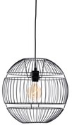 Lampa suspendata moderna neagra 38 cm - Sphaera