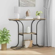 vidaXL Masă de consolă Stejar sonoma 101 x 35 x 80.5 cm Lemn compozit