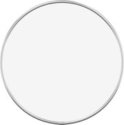 vidaXL Oglindă de perete rotundă, argintiu, Ø 30 cm