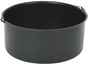 Tava pentru friteuza cu aer cald Rosberg Premium RP51980AB6, 15 cm, Otel carbon, Negru