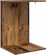 vidaXL Masă laterală Lemn vechi 45 x 40 x 62,5 cm Lemn compozit