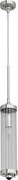 Open Design OR84351 - Pendul suspendat pe cablu FIATTO 1xE14/12W/230V crom lucios