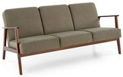 Canapea Milano 3S olive Castel 39/nuc inchis