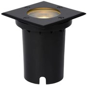 Corp de iluminat de exterior pentru căi de acces BILTIN 1xGU10/35W/230V IP67 negru Lucide 11800/01/30