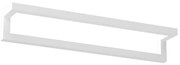 Suport de perete pentru prosoape 7x40 cm alb