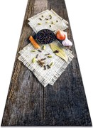 ANDRE 29040 covor lavabil Condimente, bucatarie, anti-alunecare - maro / bej