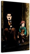 Tablou canvas Charlie Chaplin 120x80 cm