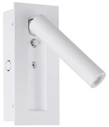 Aplica de perete tip spot LED, 2W, 230V, 3000K, alb