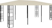vidaXL Pavilion, crem, 3 x 6 m