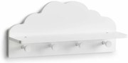 Cuier CLOUD pentru haine copii cu raft, 2in1, ZELLER