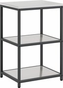 vidaXL Depozitare pentru bucătărie Argintiu 60 x 50 x 92 cm Oțel