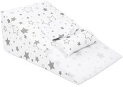 Perna plan inclinat antireflux si pentru ameliorarea congestiei nazale Kidizi, unghi inclinare 23°, cu centura sustinere integrata