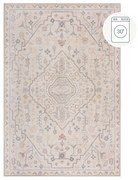Covor crem lavabil 152x230 cm Teo Traditional – Flair Rugs