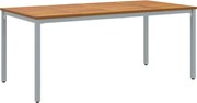 vidaXL Masă de exterior Natural și Gri 180 x 90 x 75 cm