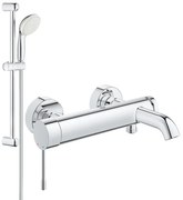 Pachet: Baterie de cadă/dus Essence New-33624001, Set dus Grohe New Tempesta 100-27853001