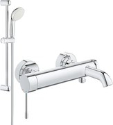 Pachet: Baterie de cadă/dus Essence New-33624001, Set dus Grohe New Tempesta 100-27853003.