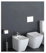 Set vas wc pe pardoseala bideu pe pardoseala si capac slim soft close Ideal Standard Strada II AquaBlade BackToWall