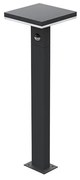 Lampă LED de exterior cu senzor BARI LED/10W/230V 4000K 60 cm IP54 antracit