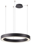 Azzardo AZ5047 - Lustră LED dimabilă pe cablu MARCO LED/60W/230V negru + + telecomandă