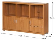 Dulap Inferior Cu Usi OSCAR C04 Cires