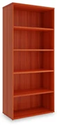 Dulap înalt SimpleOffice 80 x 40 x 180 cm, cireș