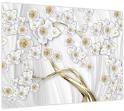 Tablou - Copac cu decor auriu (70x50 cm)