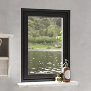 vidaXL Plasă insecte magnetică pentru ferestre, antracit, 80x120 cm