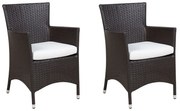 Set scaune 2 buc. Talian (alb crem). 1011523