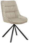 Scaun Bucatarie/Dining Warko Catifea Bej