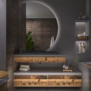 Oglindă rotundă cu iluminare LED E4